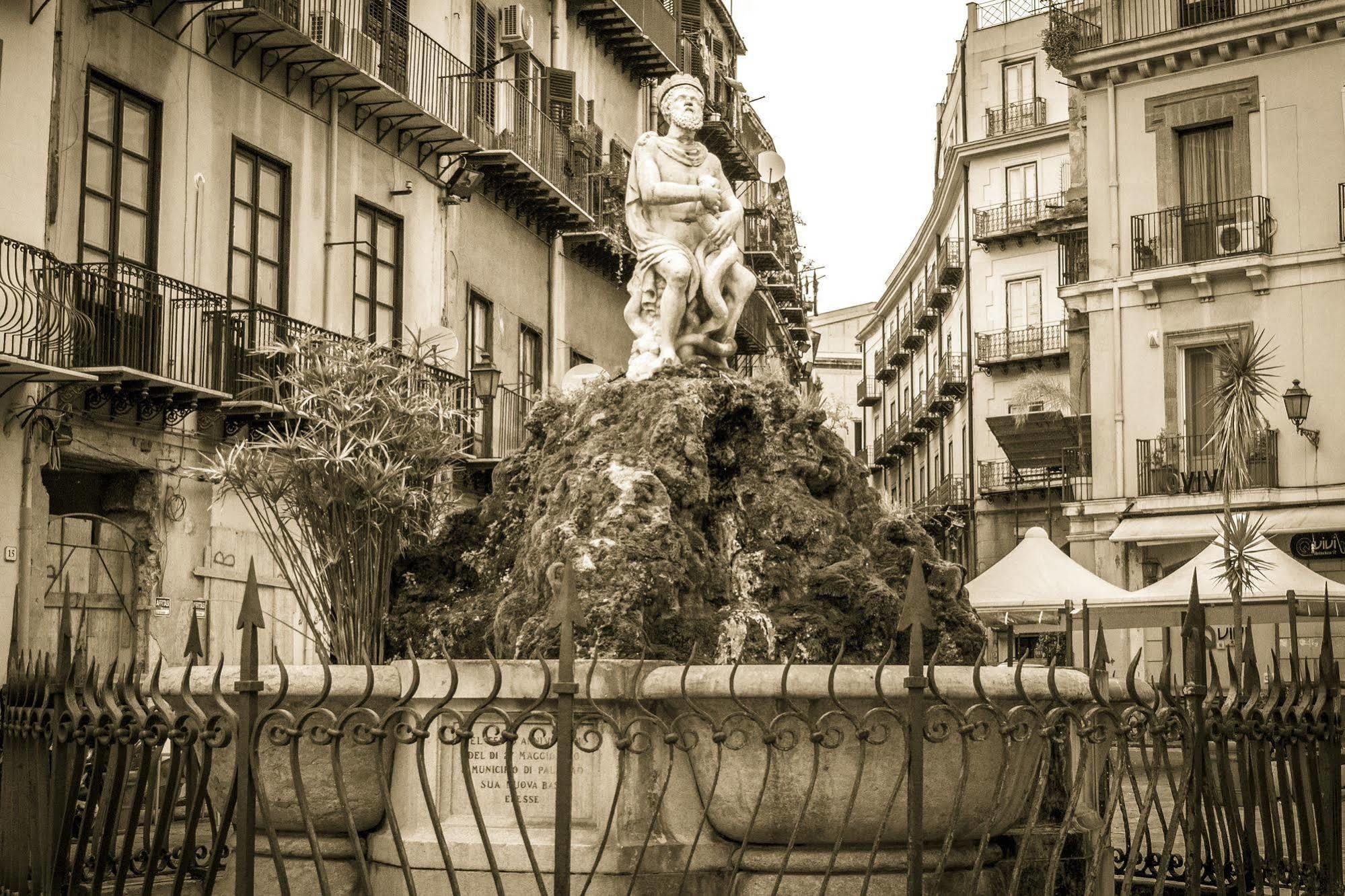 La Dimora Del Genio Panzió Palermo Kültér fotó